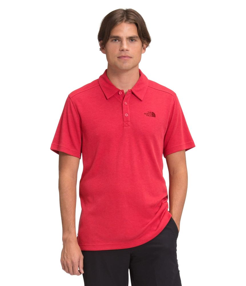 camiseta-polo-manga-corta-plaited-crag-roja-hombre-the-north-face