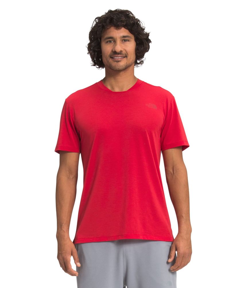 camiseta-manga-corta-excurcionismo-wander-roja-hombre-the-north-face