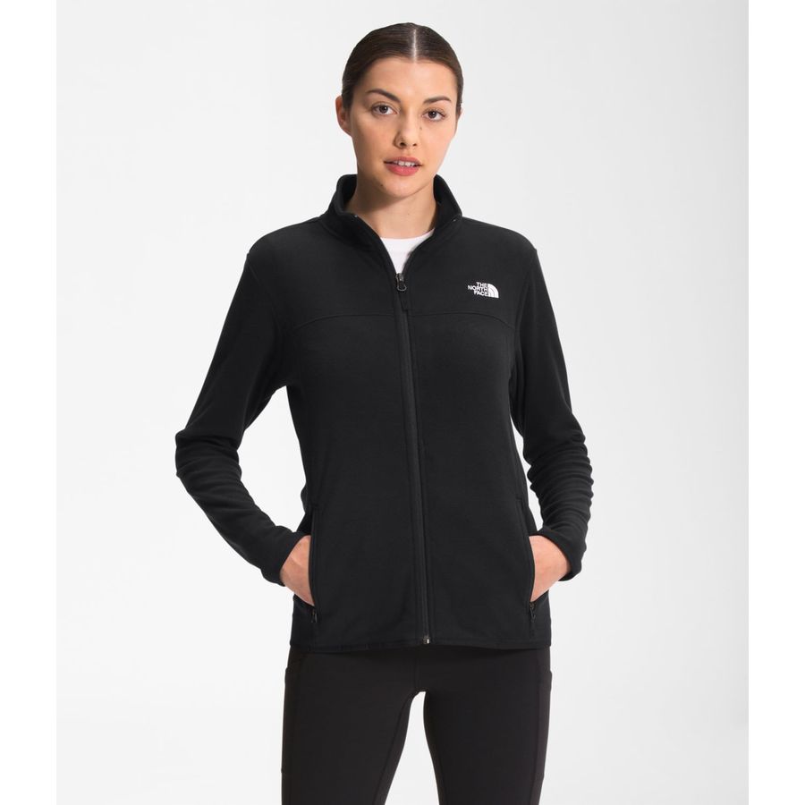 Fleece Full-zip Chaleco The North Face 100 Glacier Negro (Forro
