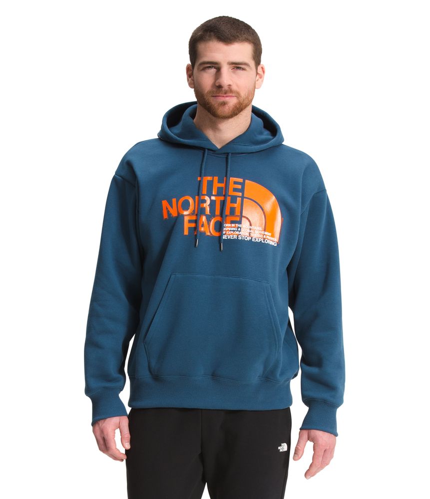 Buzo-Coordinates-Hoodie-Azul-Hombre-The-North-Face-M