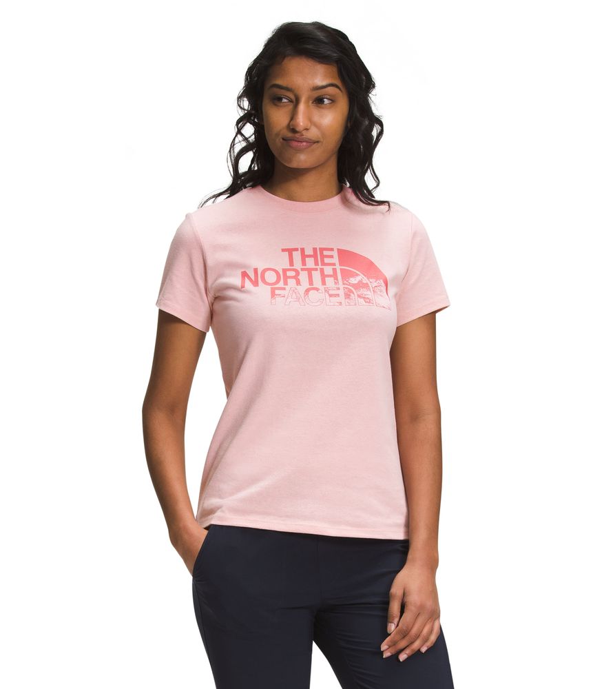 Camiseta-Logo-Play-Tee-Manga-Corta-Rosada-Mujer-L