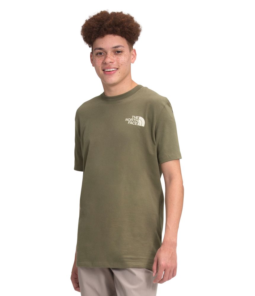 Camiseta-Simple-Dome-Verde-Hombre-The-North-Face-S