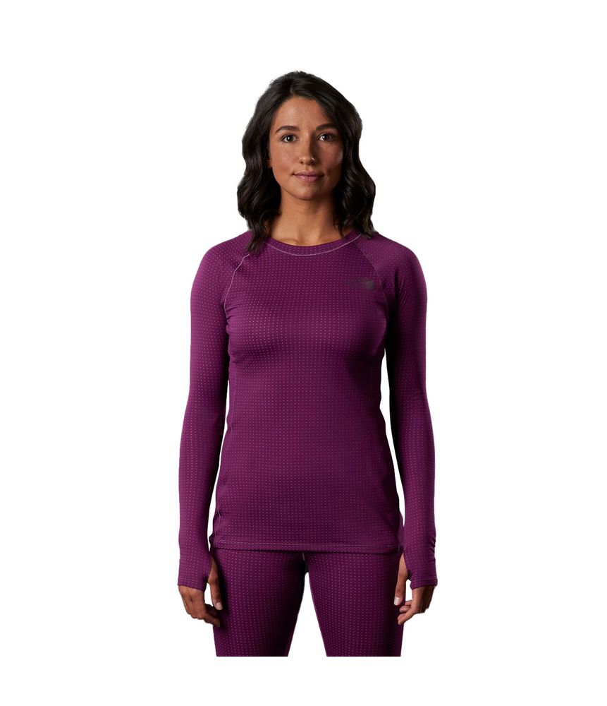 Camiseta-Dotknit-Crew-Termica-Morada-Mujer-The-North-Face-M Camiseta-Dotknit-Crew-Termica-Morada-Mujer-The-North-Face-M