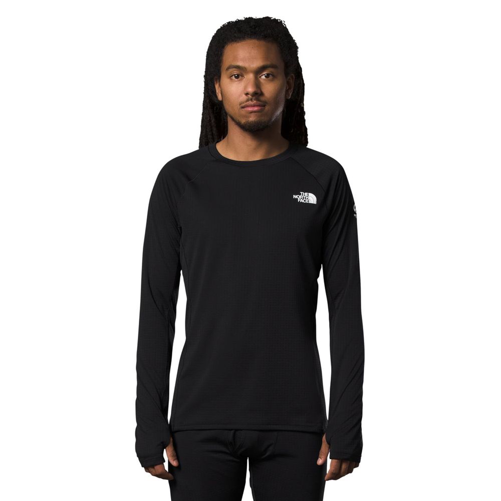 Compra Camiseta Summit Dotknit Crew Negra Tienda Oficial - thenorthfaceco