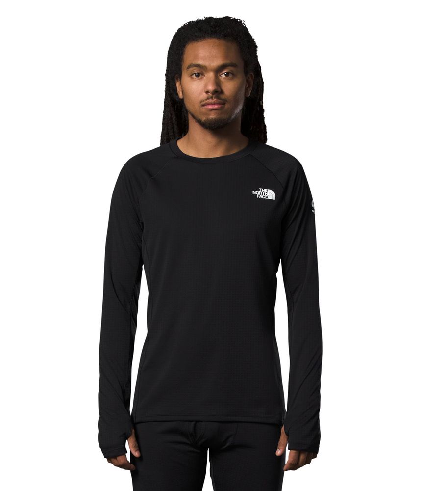 Camiseta-Summit-Dotknit-Crew-Termica-Negra-Hombre-M