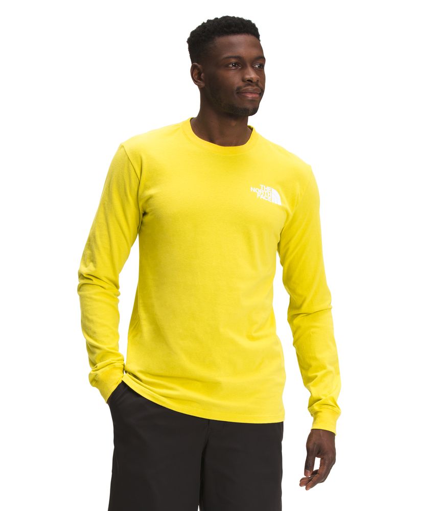 Camiseta amarilla de manga larga Lightbright de The North Face Running
