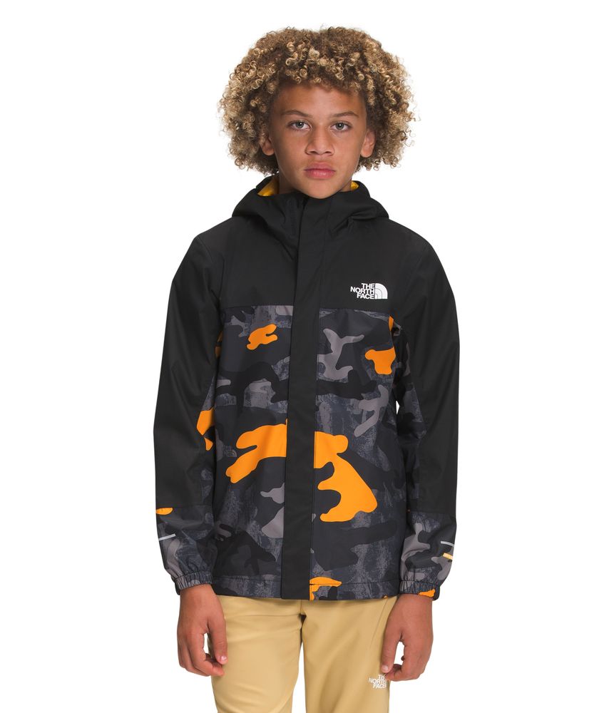 Chaqueta-Printed-Antora-Impermeable-Negro-Niño-The-North-Face