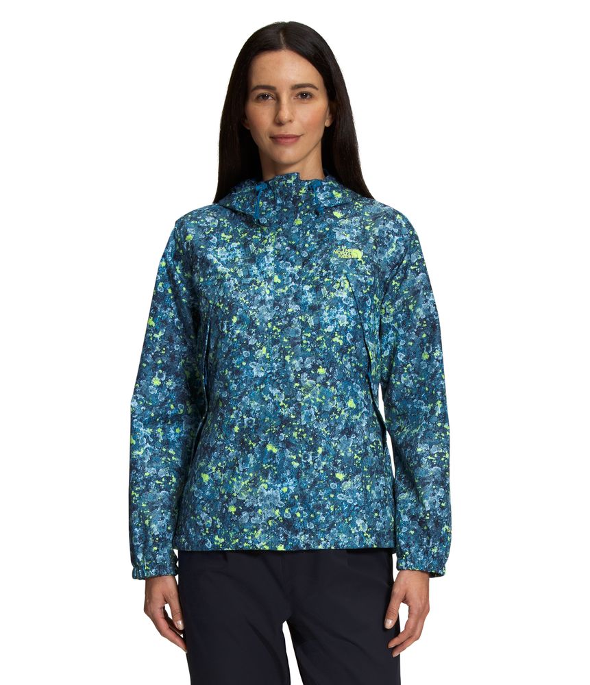 Chaqueta-Printed-Antora-Impermeable-Azul-Mujer-The-North-Face