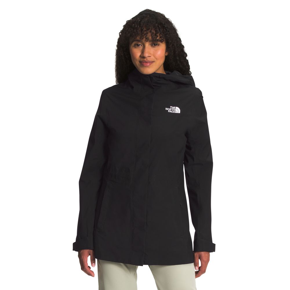 Compra Chaqueta City Breeze Impermeable Negra Mujer The Face en The Face Tienda Oficial - thenorthfaceco