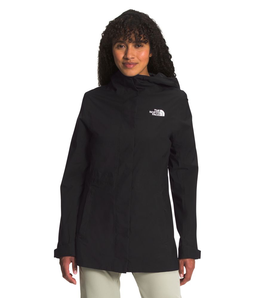 Impermeable Mujer Ropa - Chaquetas Impermeables The North Face NEGRO
