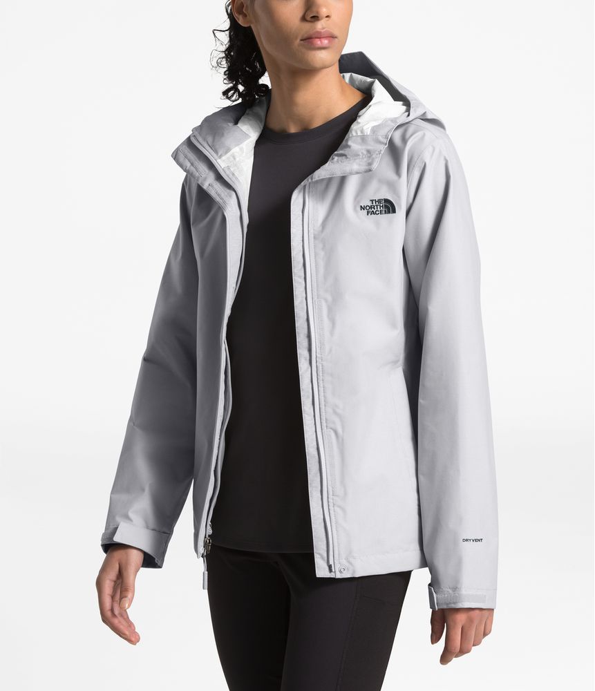 Chaqueta-Venture-2-Impermeable-Gris-Mujer-The-North-Face