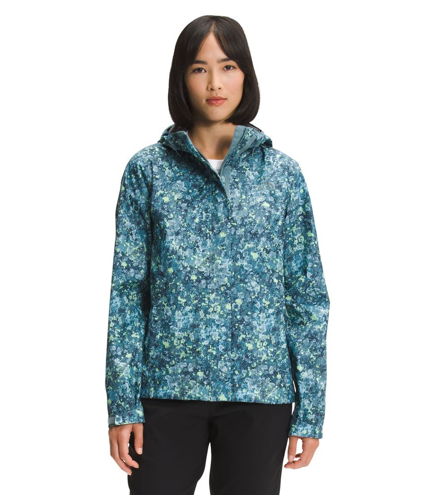 Compra Printed Venture 2 Impermeable Azul Mujer The North Face en The North Face Tienda Oficial - thenorthfaceco