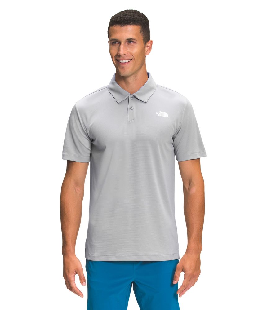 Camiseta-Wander-Polo-Hombre-Gris-The-North-Face Camiseta-Wander-Polo-Hombre-Gris-The-North-Face