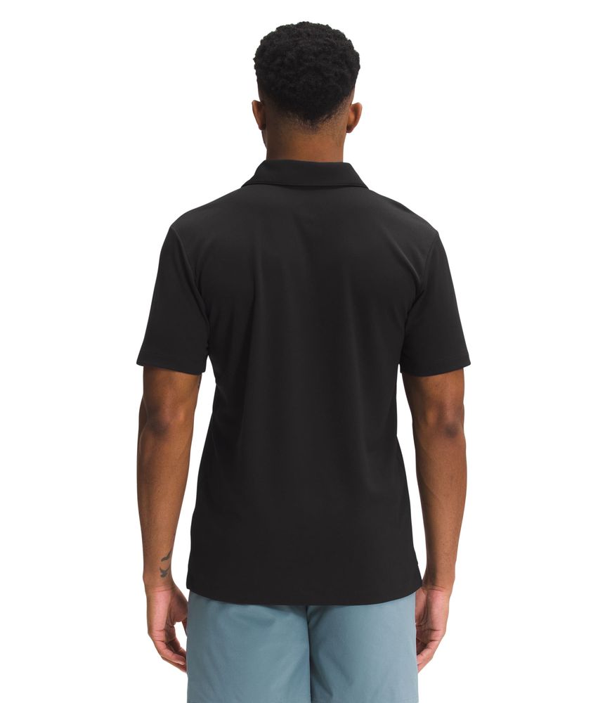 Camiseta-Wander-Polo-Hombre-Negro-The-North-Face