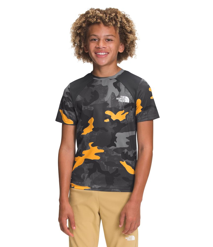 Camiseta-Printed-S-S-Never-Stop-Tee-Niños-Negro-The-North-Face