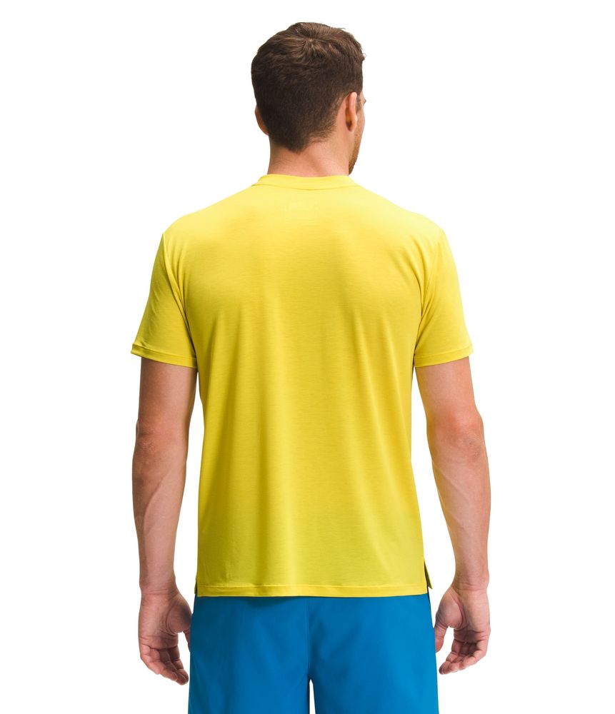 Camiseta-Wander-S-S-Hombre-Amarillo-The-North-Face