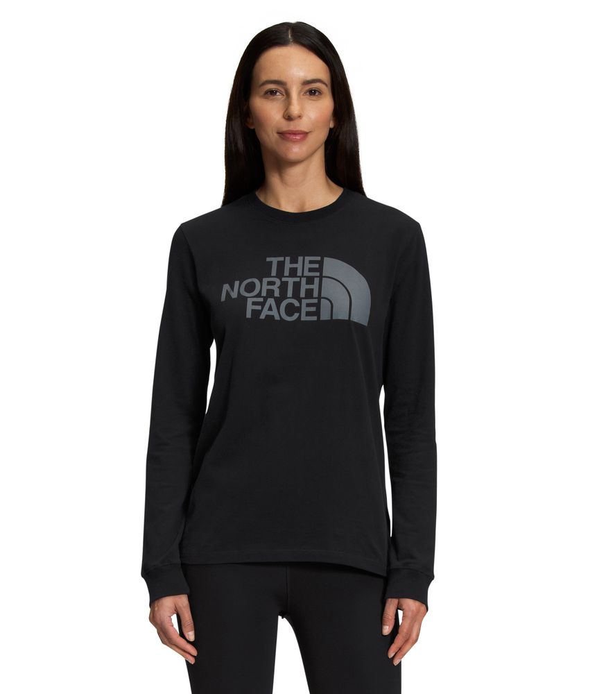 Camiseta-L-S-Half-Dome-Tee-Negro-Mujer-The-North-Face