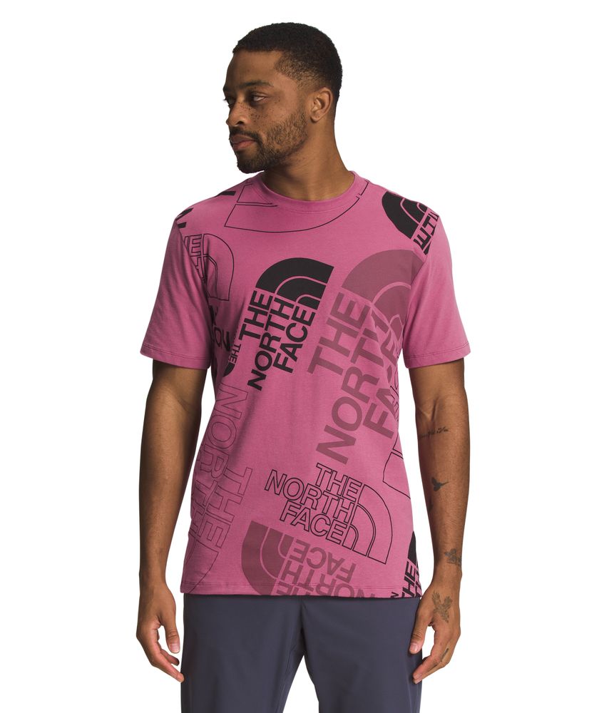 Camiseta-S-S-Graphic-Injection-Tee-Violeta-Hombre-The-North-Face