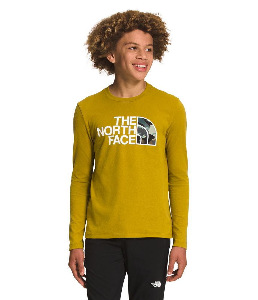 Camiseta-Graphic-Tee-Mostaza-Niño-The-North-Face Camiseta-Graphic-Tee-Mostaza-Niño-The-North-Face