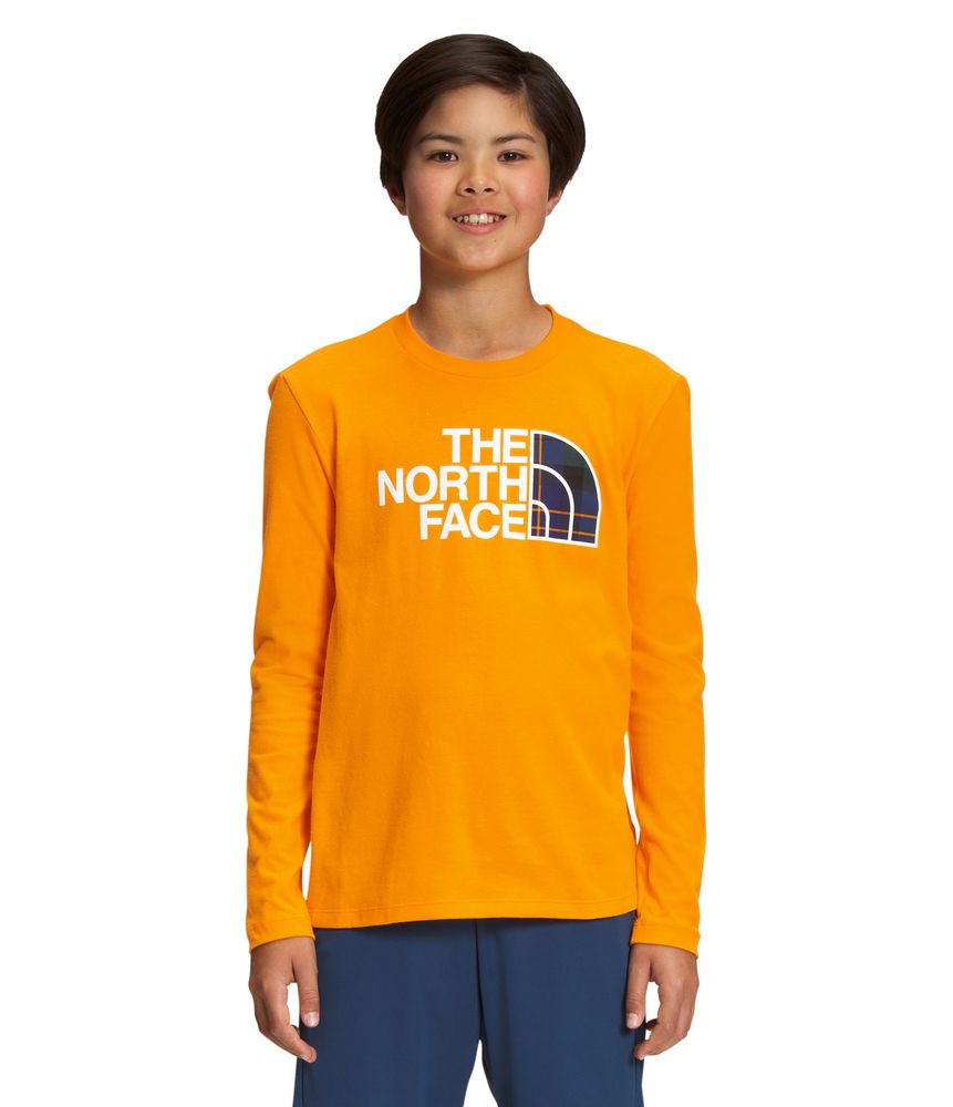 Camiseta-Graphic-Tee-Naranja-Niño-The-North-Face