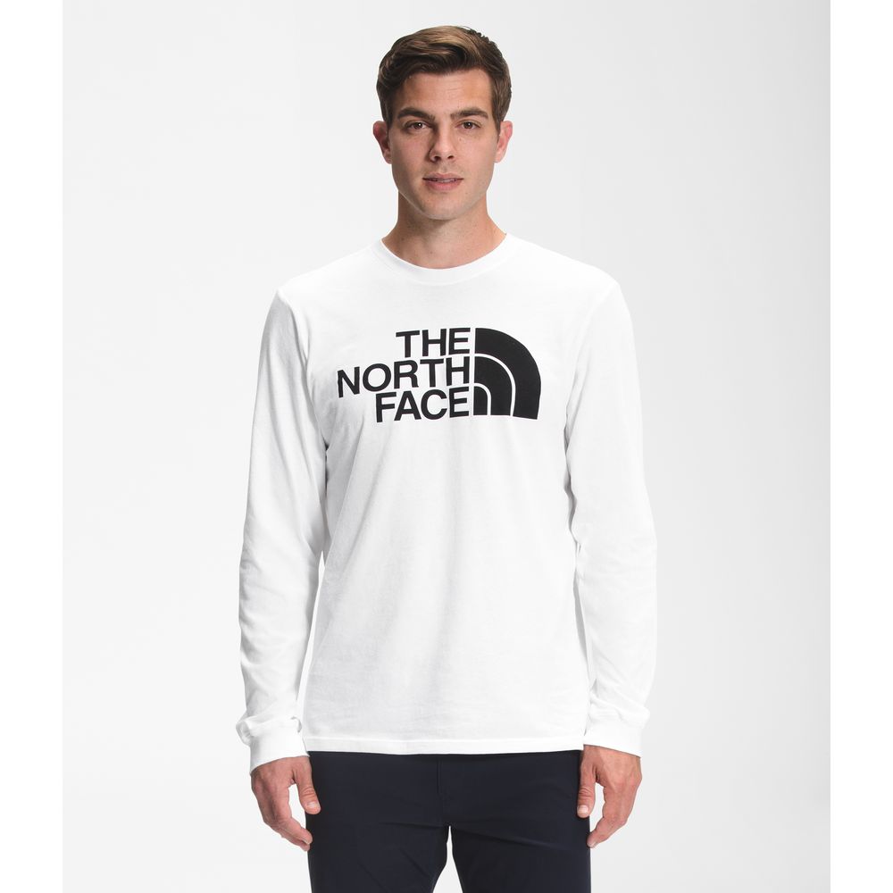 Compra Camiseta Half Dome Tee Manga Larga Roja Hombre The North Face en The  North Face Tienda Oficial - thenorthfaceco
