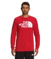 Camiseta-Half-Dome-Tee-Manga-Larga-Roja-Hombre-The-North-Face