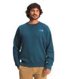 Buzo-Simple-Logo-Crew-Hombre-Azul-The-North-Face