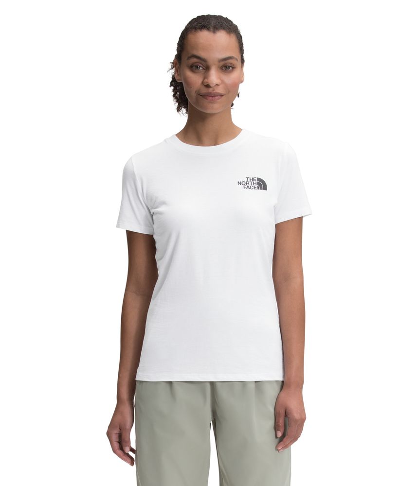 Camiseta-S-S-Earth-Day-Tee-Mujer-Blanca-The-North-Face