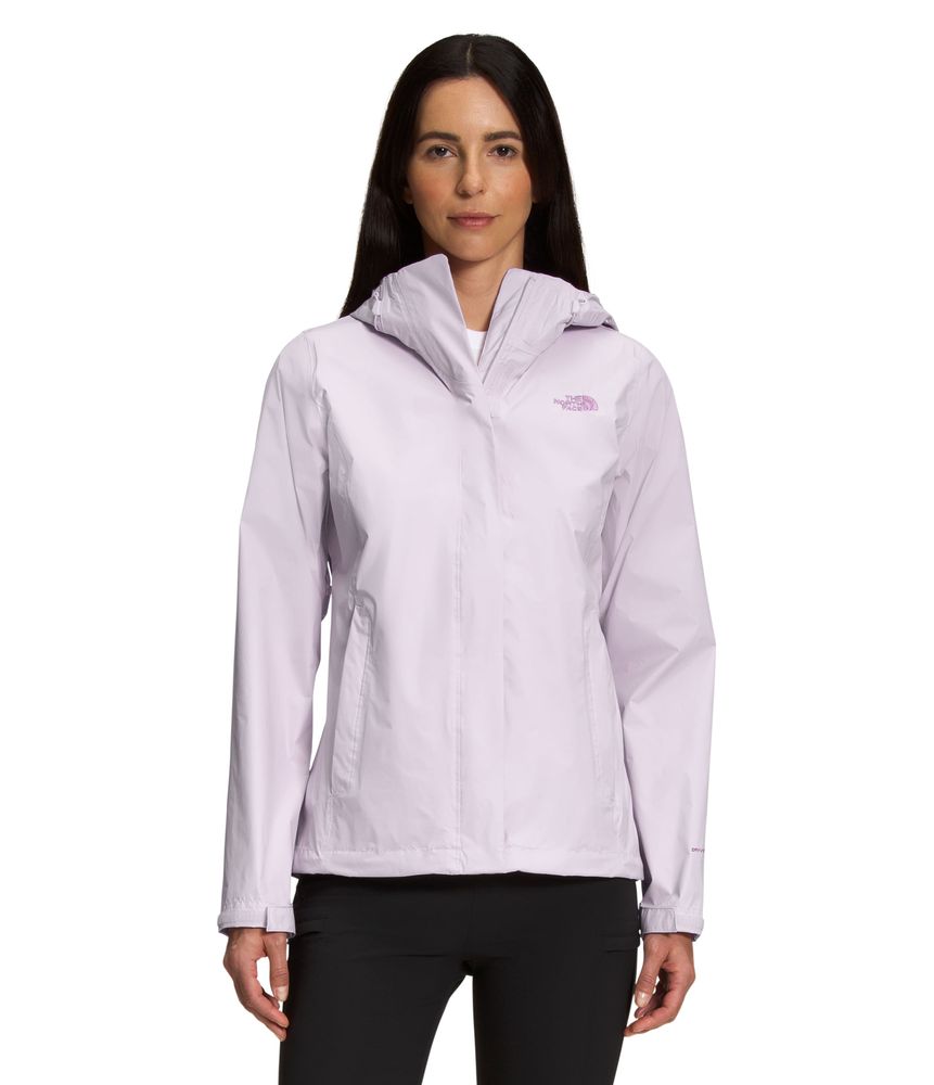 Chaqueta-Venture-2-Impermeable-Lila-Mujer-The-North-Face-L
