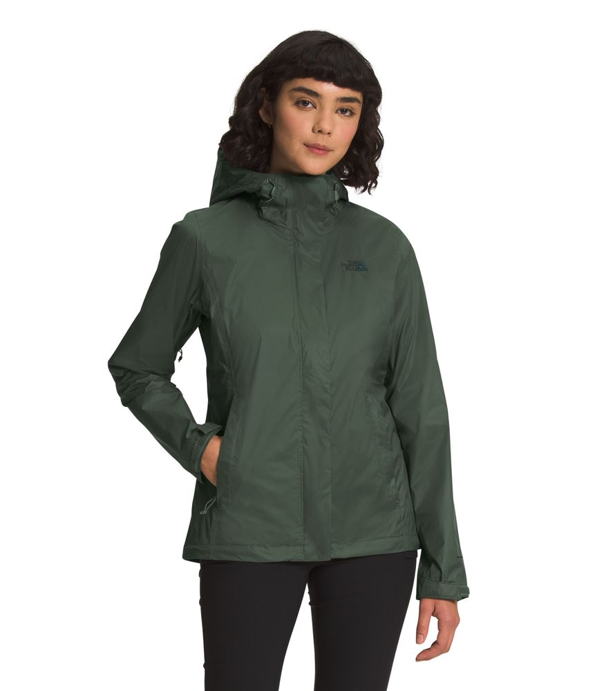 Chaqueta-Venture-2-Impermeable-Verde-Mujer-The-North-Face-M
