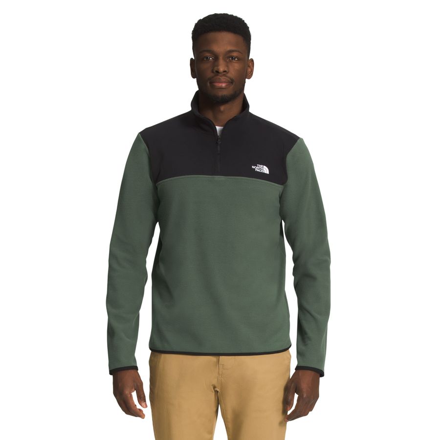 Buzo Tka Glacier 1 4 Zip Polar Verde Hombre The North Face