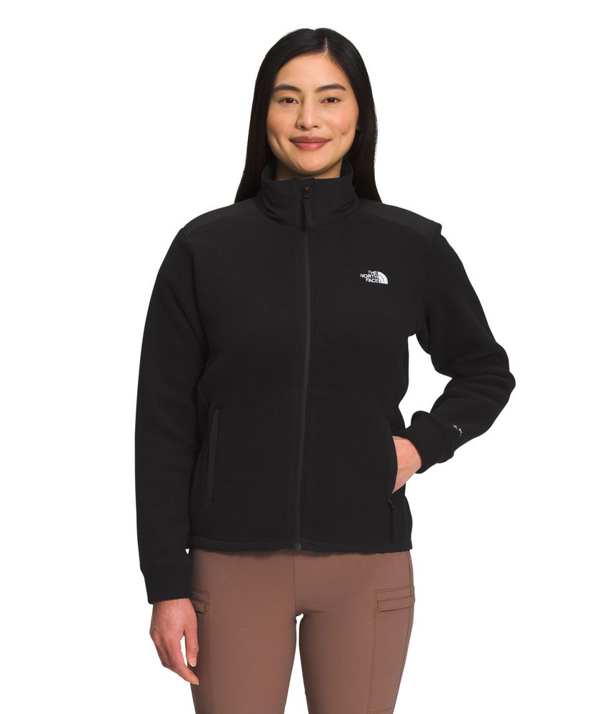 Chaqueta-Alpine-Polartec-200-Fz-Polar-Negra-Mujer-The-North-Face-M