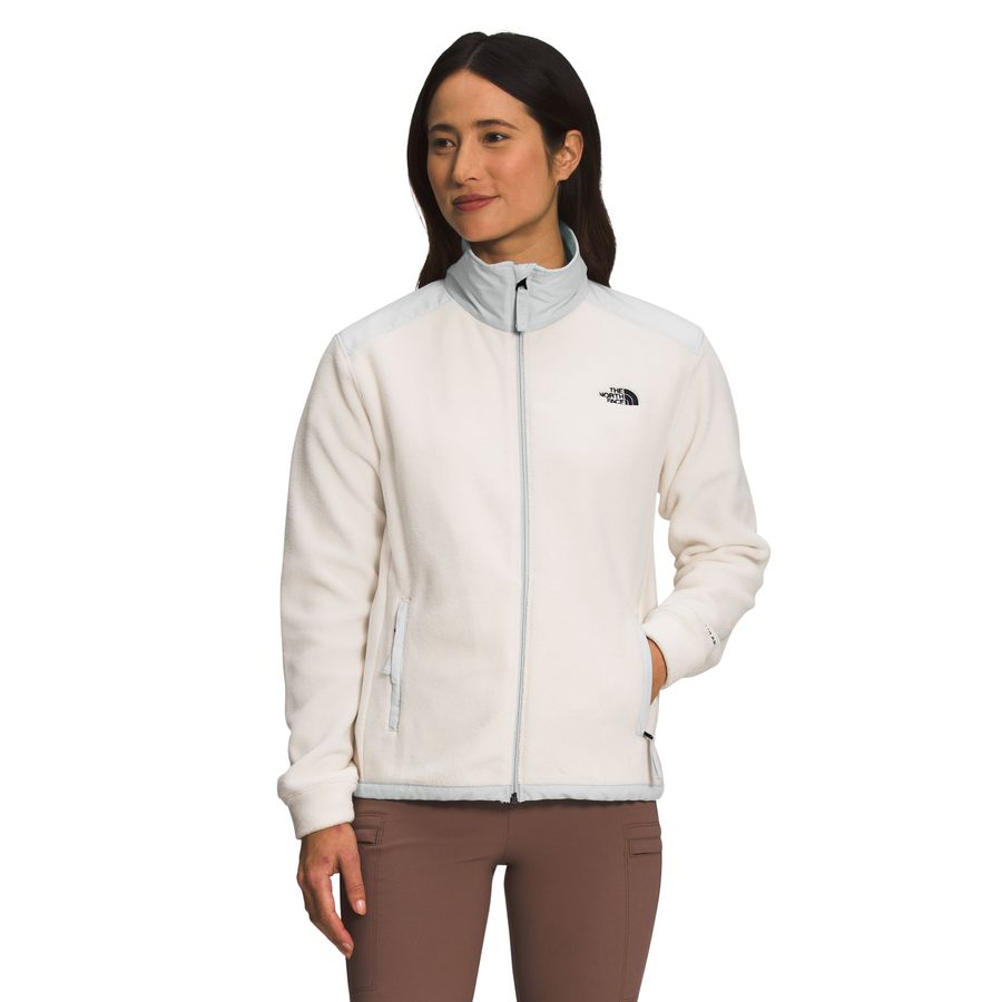 Chaqueta polar 2025 blanca mujer