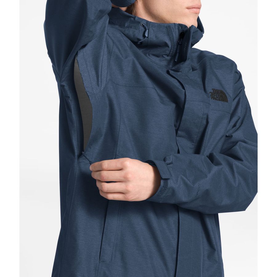 Chaqueta Venture Impermeable Azul Hombre The North Face