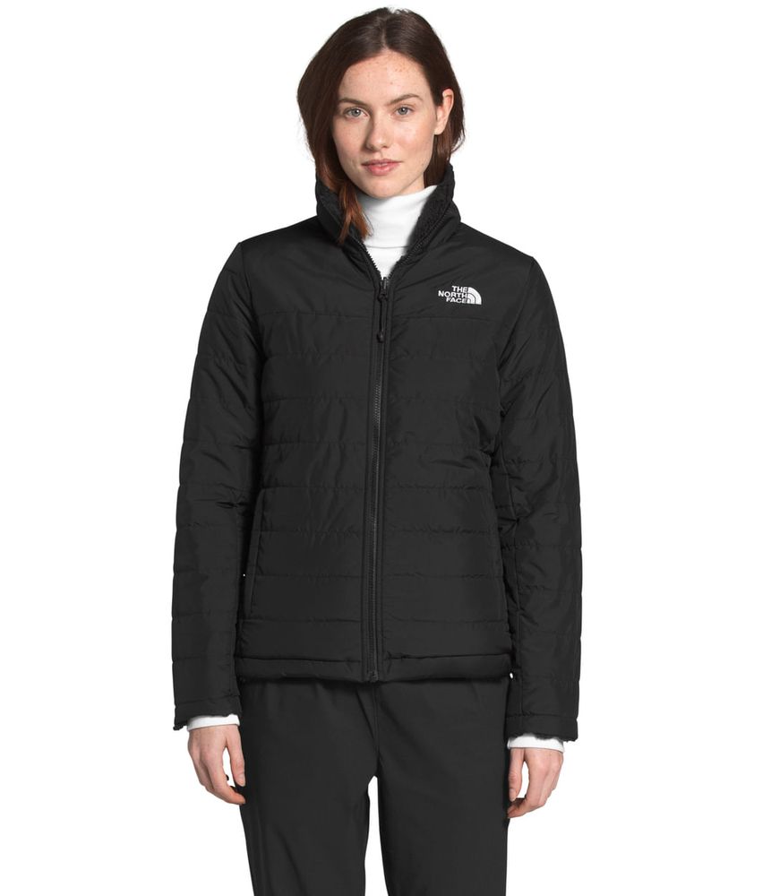Chaqueta-Mossbud-Insulated-Reversible-Termica-Negra-Mujer-The-North-Face-XS