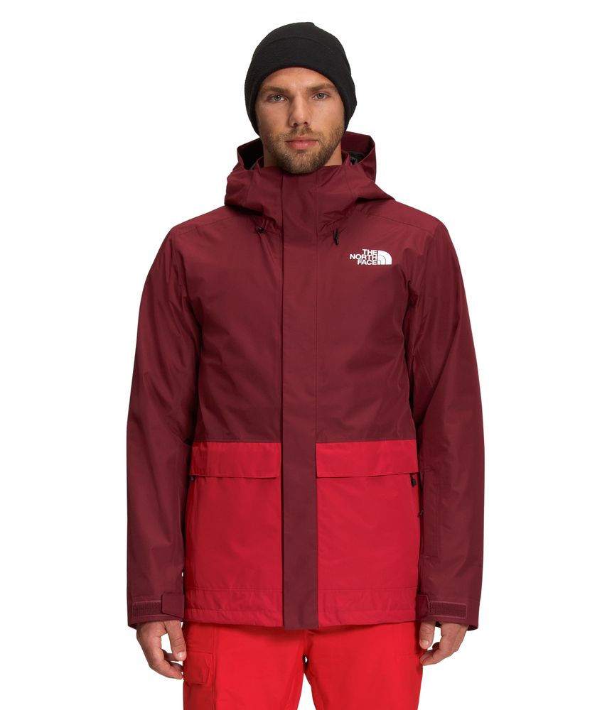 Chaqueta-Clement-Triclimate-3-En-1-Roja-Hombre-The-North-Face Chaqueta-Clement-Triclimate-3-En-1-Roja-Hombre-The-North-Face