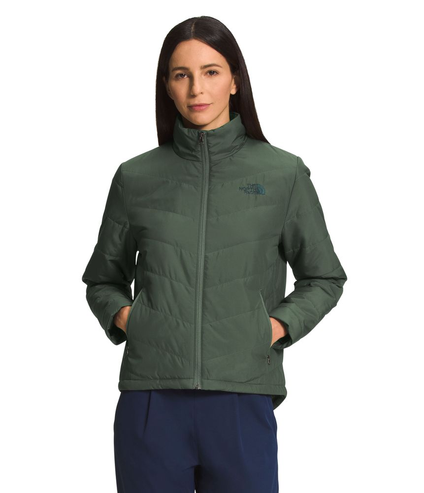 Chaqueta-Tamburello-Termica-Verde-Mujer-The-North-Face