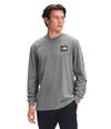 Camiseta-L-S-Logo-Play-Tee-Hombre-Gris-The-North-Face