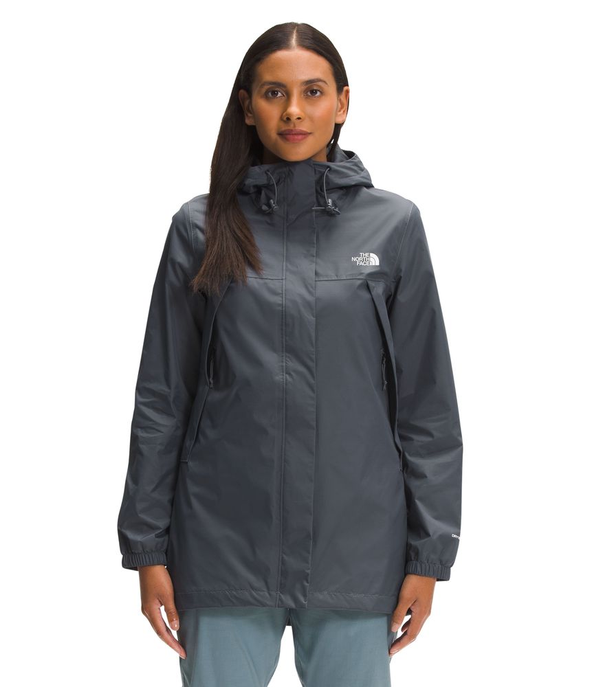 Chaqueta Antora Parka Impermeable Gris Mujer The North Face en Oficial -