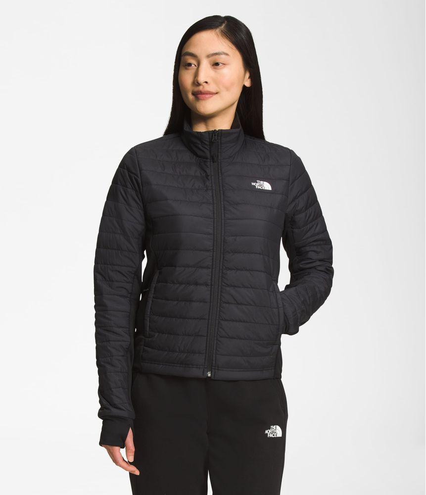 Chaqueta-Canyonlands-Hybrid-Termica-Negra-Mujer-The-North-Face