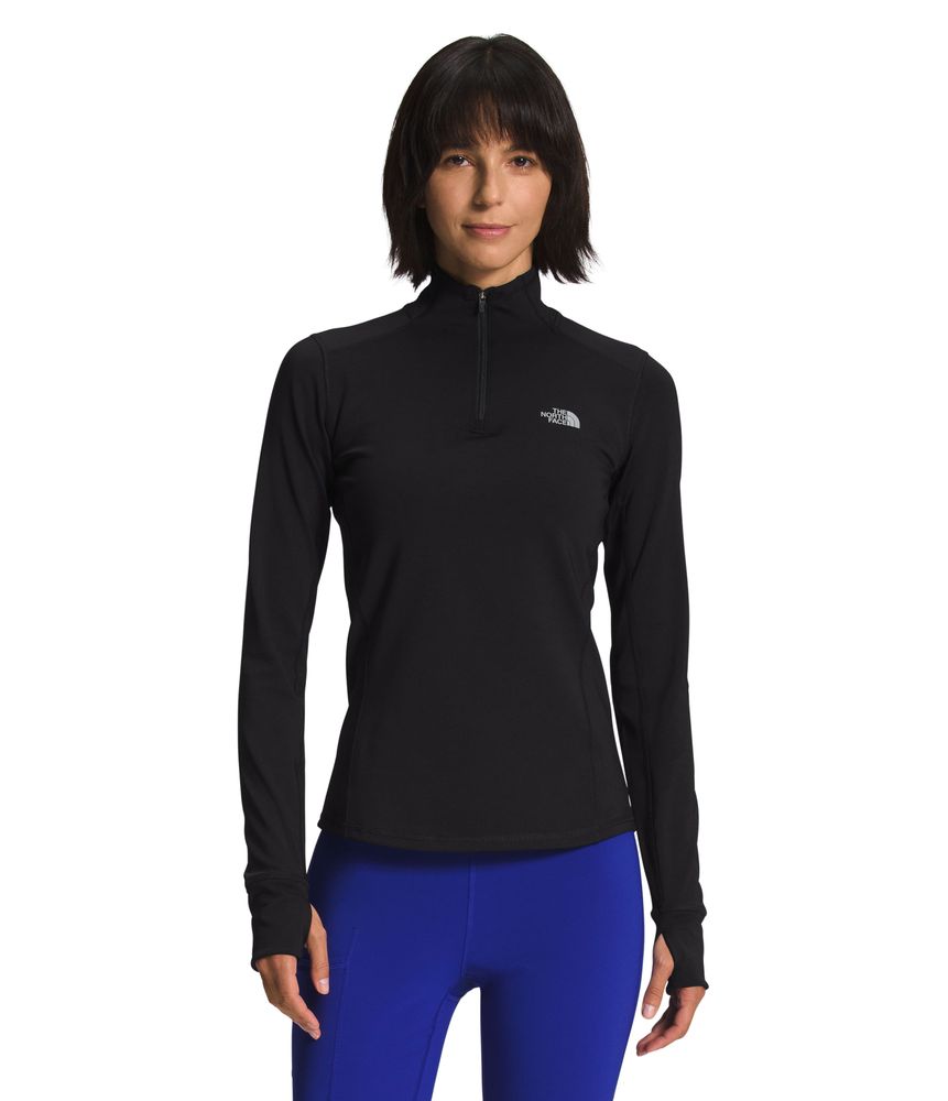 Buzo-Winter-Warm-Essential-1-4-Zip-Negro-Mujer-The-North-Face