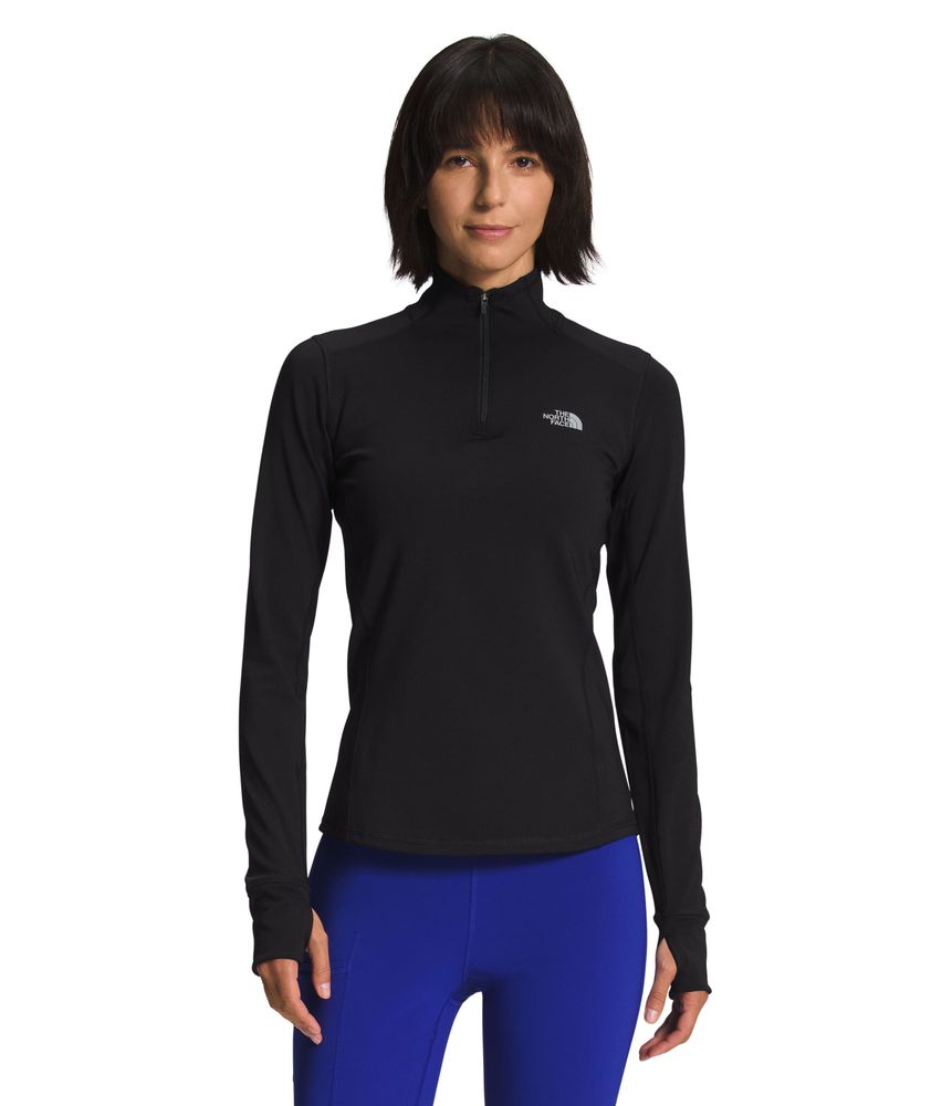 Buzo-Winter-Warm-Essential-1-4-Zip-Negro-Mujer-The-North-Face Buzo-Winter-Warm-Essential-1-4-Zip-Negro-Mujer-The-North-Face