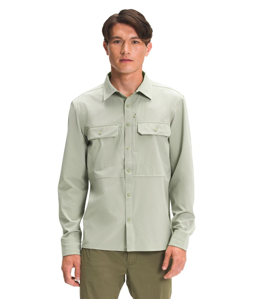 Camisa-Sniktau-L-S-Sun-Shirt-Verde-Hombre-The-North-Face