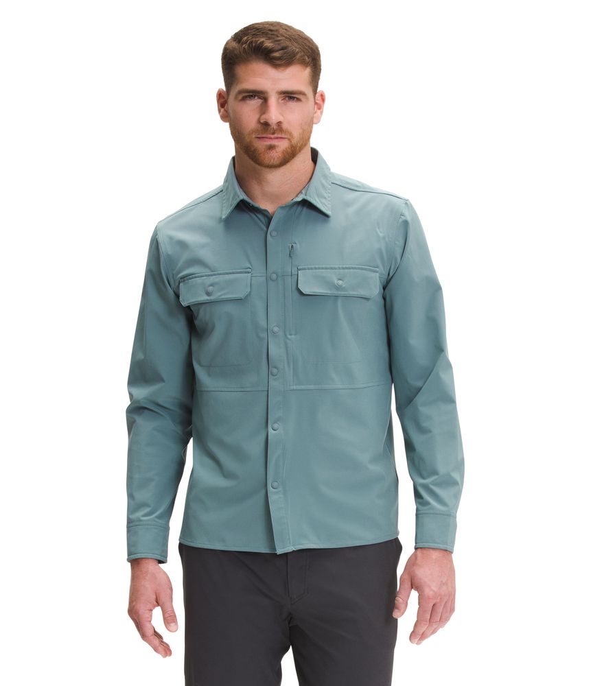 Compra Camisa First Trail Upf L/S Shirt Azul Hombre The North Face