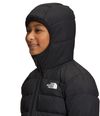 Chaqueta-Reversible-North-Down-Hooded-Negra-Niña-The-North-Face