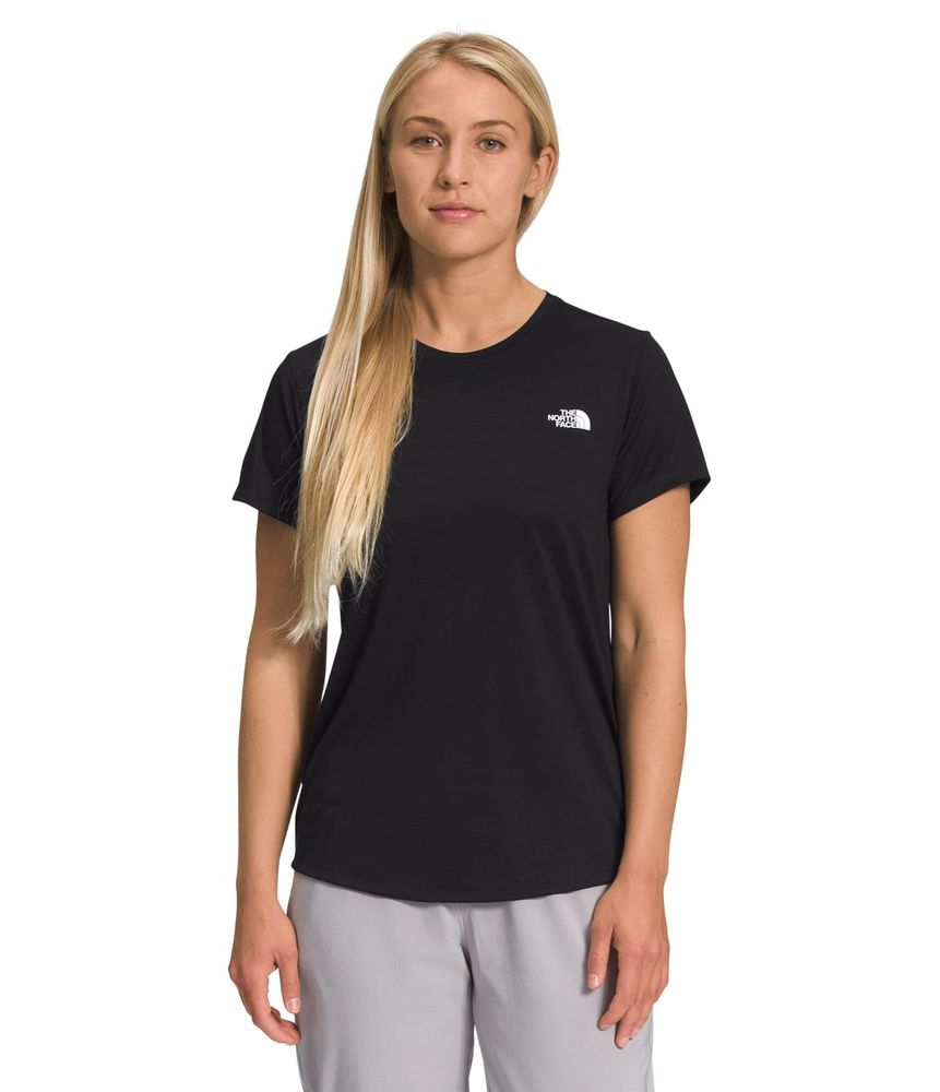 Camiseta-Elevation-S-S-Negra-Mujer-The-North-Face Camiseta-Elevation-S-S-Negra-Mujer-The-North-Face