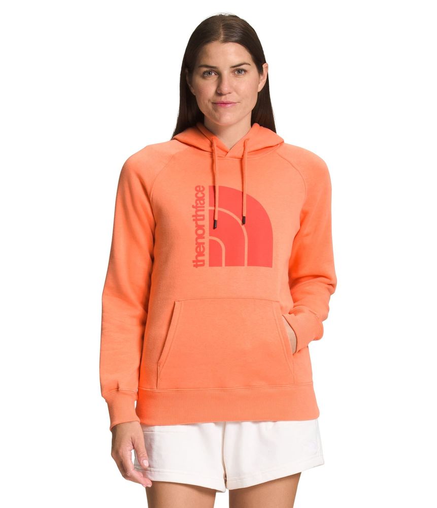 Buzo-Jumbo-Half-Dome-Pullover-Naranja-Mujer-The-North-Face