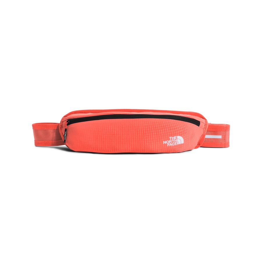 🇪🇸 Portadorsal running riñonera con bolsillo impermeable rojo race belt