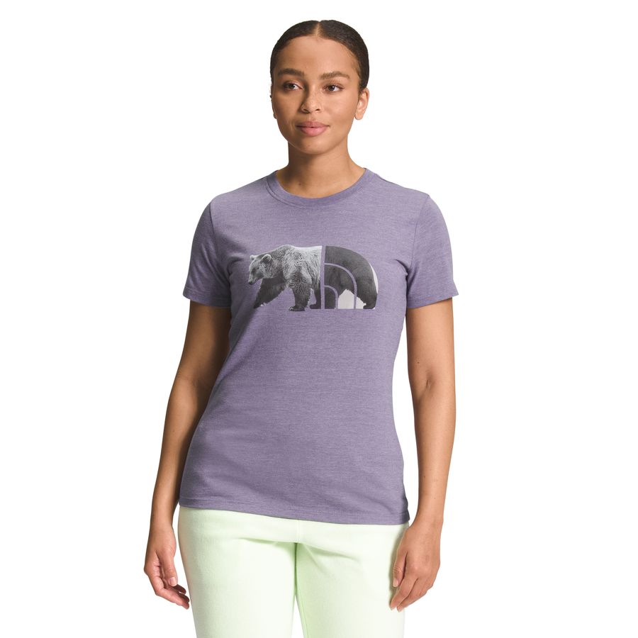 Camiseta morada cheap mujer