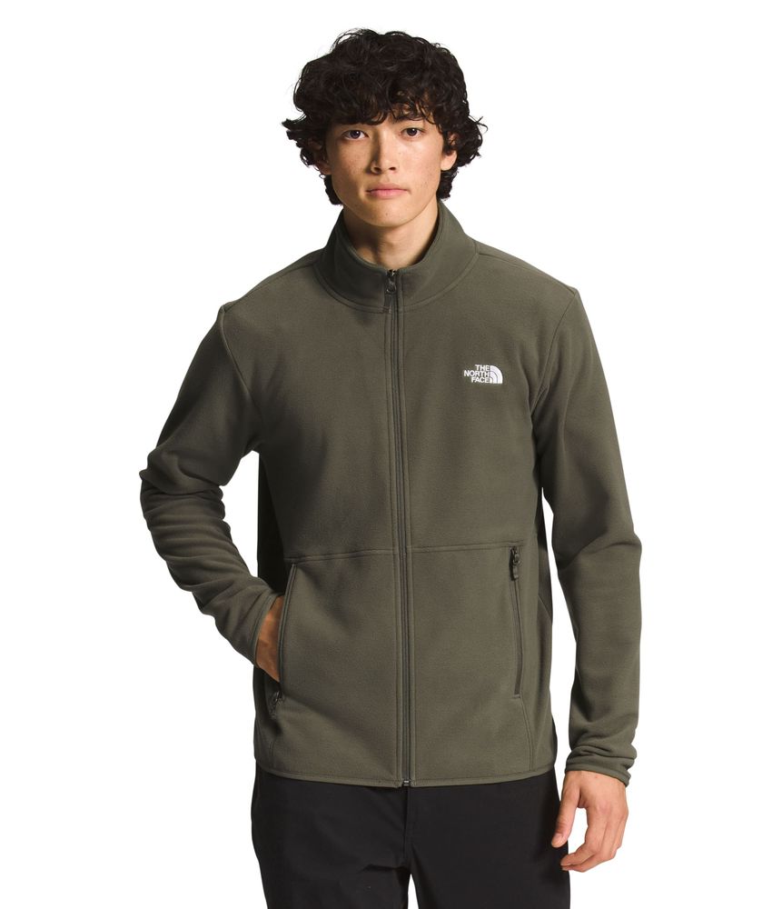 Chaqueta-Tka-Glacier-Full-Zip-Polar-Verde-Hombre-The-North-Face
